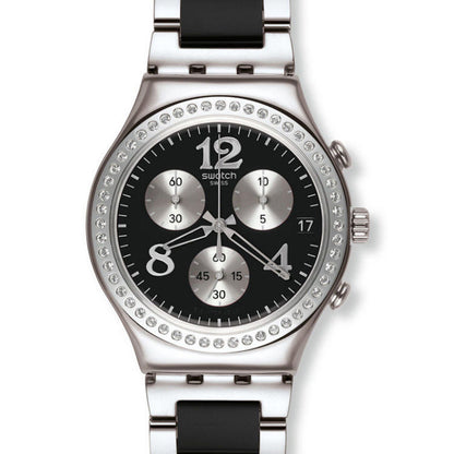 Swatch Irony Chrono SECRET THOUGHT BLACK YCS551G