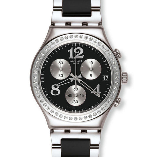 Swatch Irony Chrono SECRET THOUGHT BLACK YCS551G