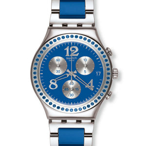 Swatch Irony Chrono SECRET THOUGHT BLUE YCS553G
