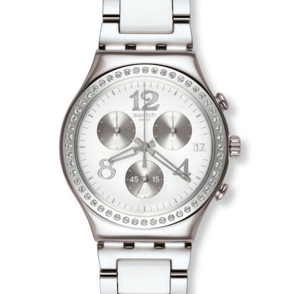 Swatch Irony Chrono SECRET THOUGHT WHITE YCS552G