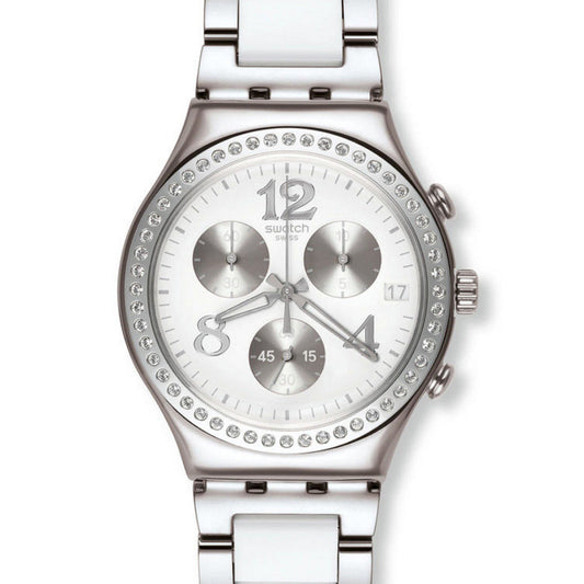 Swatch Irony Chrono SECRET THOUGHT WHITE YCS552G