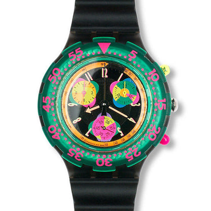 Swatch Aqua Chrono Seppia SBM102