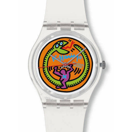 Swatch Gent Special SERPENT by Keith Haring GZ102