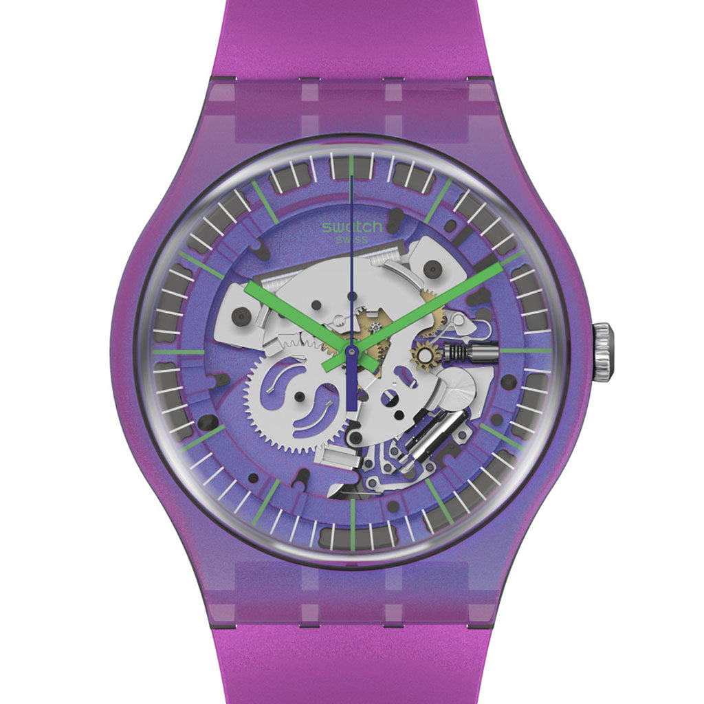 Swatch Originals New Gent Shimmer Purple SUOM115