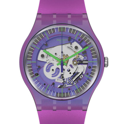 Swatch Originals New Gent Shimmer Purple SUOM115