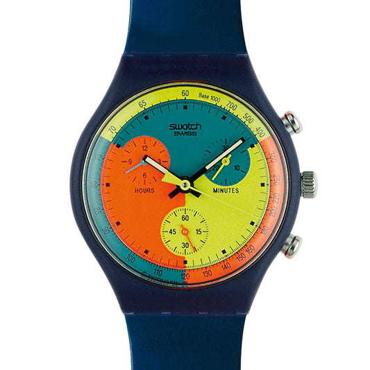 Swatch Chrono Signal Flag Blue SCN101C