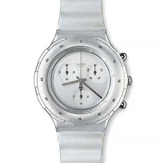 Swatch Aqua Chrono Silver SBM107