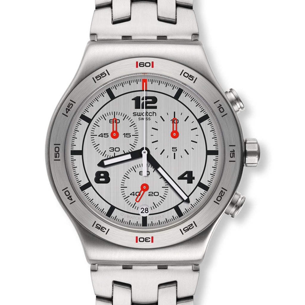 Swatch New Irony Chrono Silver Again YVS447G