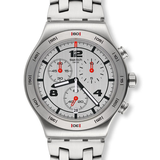 Swatch New Irony Chrono Silver Again YVS447G
