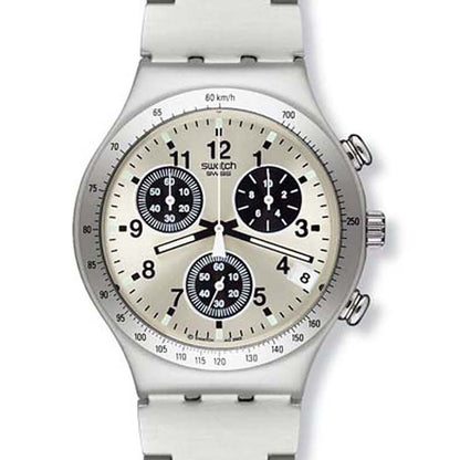 Swatch Irony Chrono Silver Drizzle YCS4028AG