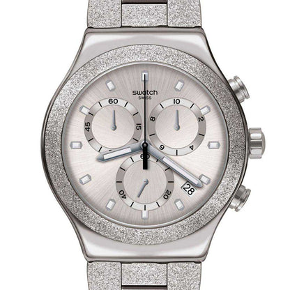 Swatch Irony New Chrono Silver Explosion YVS472G