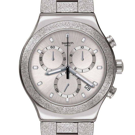Swatch Irony New Chrono Silver Explosion YVS472G