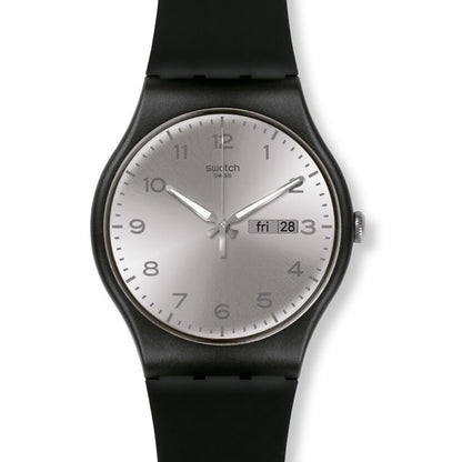 Swatch New Gent Silver Friend SUOB717
