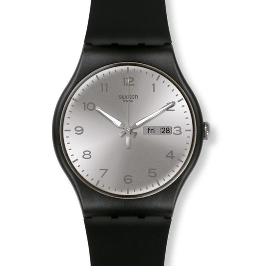 Swatch New Gent Silver Friend SUOB717