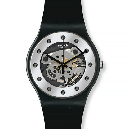 Swatch New Gent X-Mas Special SILVER GLAM SUOZ147