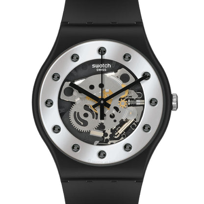 Swatch New Gent SILVER GLAM SO29B109