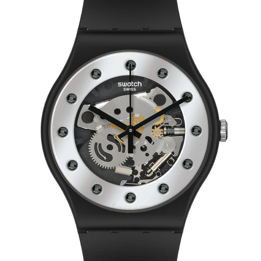 Swatch New Gent SILVER GLAM SO29B109