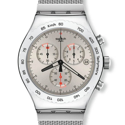 Swatch Irony New Chrono SILVERISH YVS405G