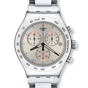 Swatch Irony New Chrono SILVERISH TOO YVS405GC