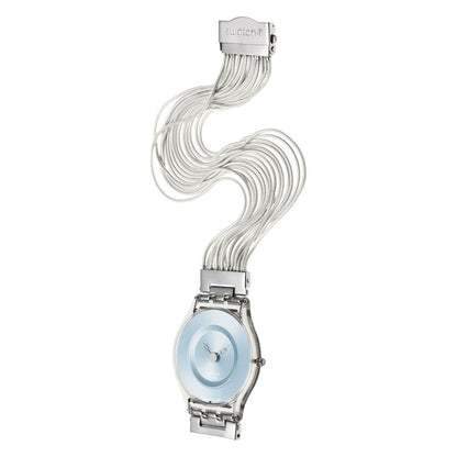 SILVER MESHSTREAM BLUE