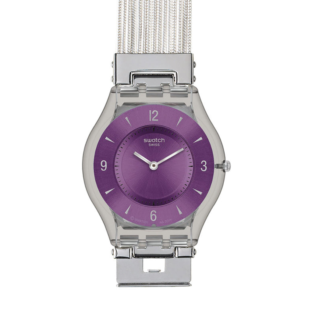 Swatch Skin Silver Meshstream PURPLE SFM121C