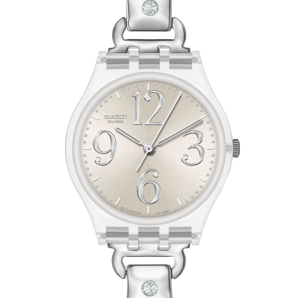 Swatch Gent Silver Moves GE204G