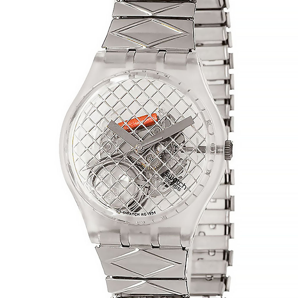 Swatch Gent Flex SILVER NET GK186 / GK187