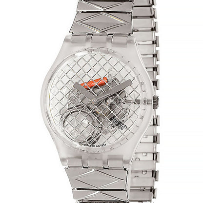 Swatch Gent Flex SILVER NET GK186 / GK187