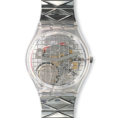 Swatch Gent Flex SILVER NET GK186V