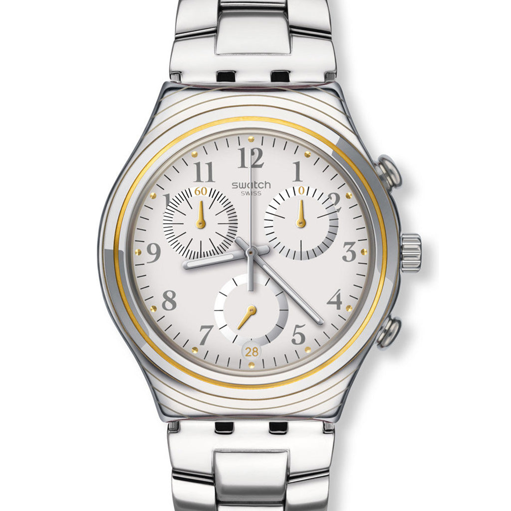 Swatch Irony Chrono Silvernow YCS586G