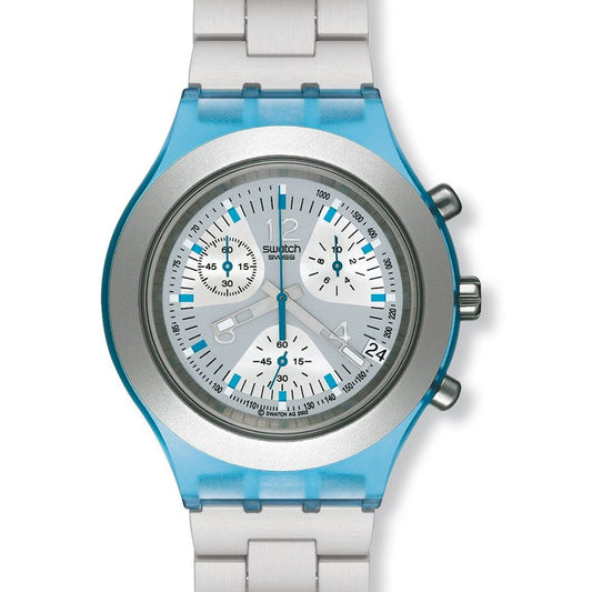 Swatch Irony Diaphane Chrono Rainstorm Silver SVCN4000CAG