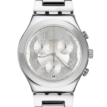 Swatch Irony Chrono Silver Ring YCS604G
