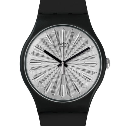 Swatch New Gent Silver Shield SUOB172