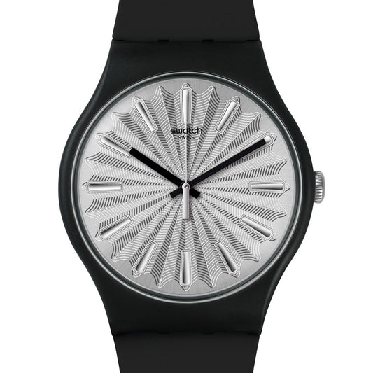 Swatch New Gent Silver Shield SUOB172