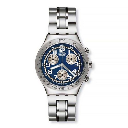 Swatch Irony Chrono Silver Thaw YCS458G