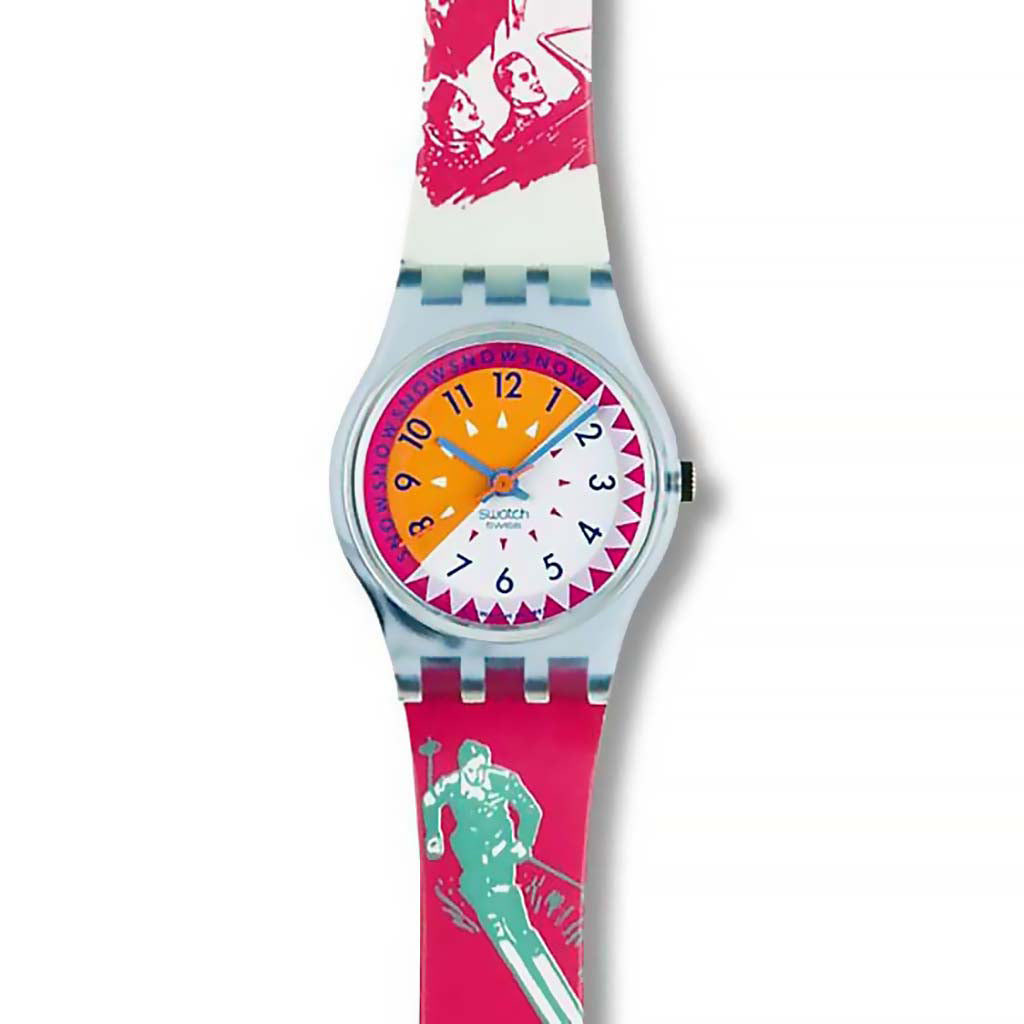 Swatch Lady Ski Slope LN117