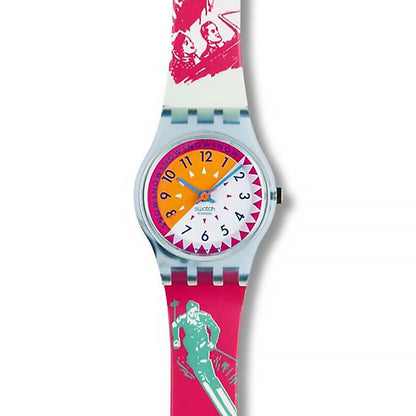 Swatch Lady Ski Slope LN117