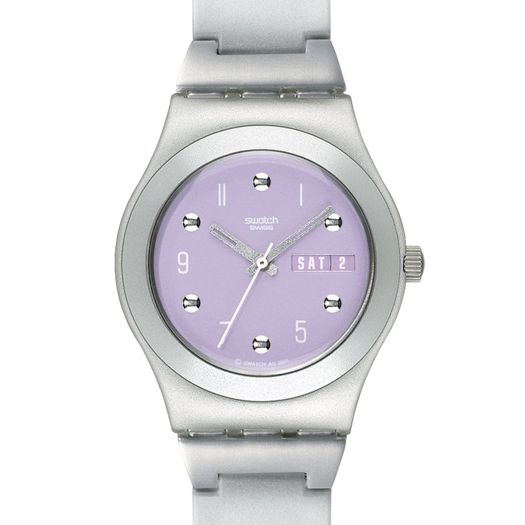 Swatch Irony Medium Sky Like Violet And Silver YLS7001AG