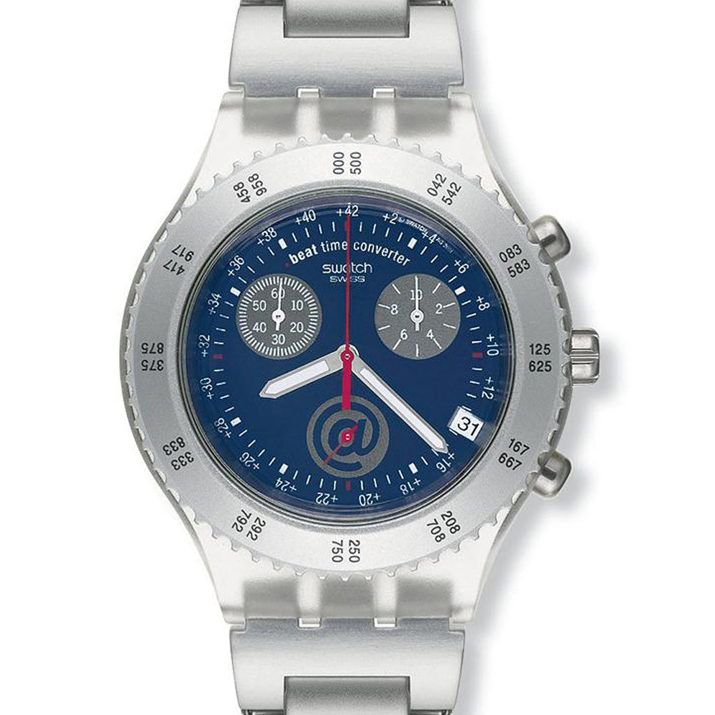 Swatch Irony Diaphane Chrono Navigator Skyrider SVBK4000AG