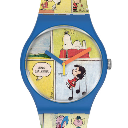 Swatch x Peanuts New Gent Special Smak! SO29Z108