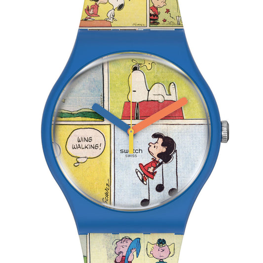Swatch x Peanuts New Gent Special Smak! SO29Z108