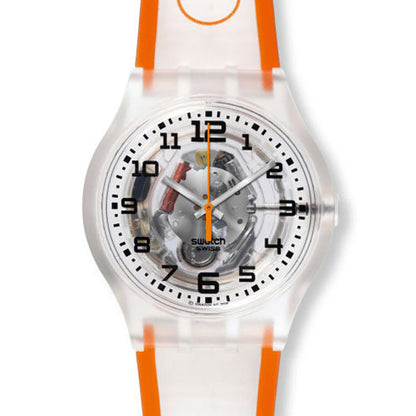 Swatch Jelly in Jelly Access Snow Sphere Orange SUMK200J-5