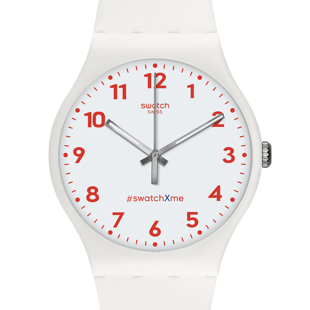 Swatch Originals New Gent Snowxyou White SUOW147D