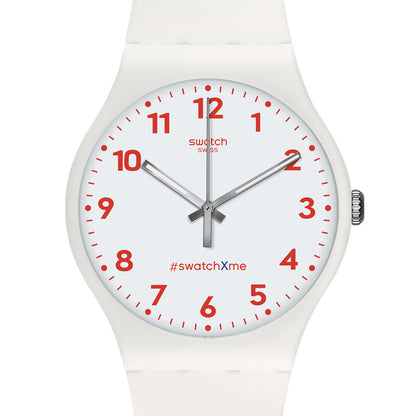 Swatch Originals New Gent Snowxyou White SUOW147D