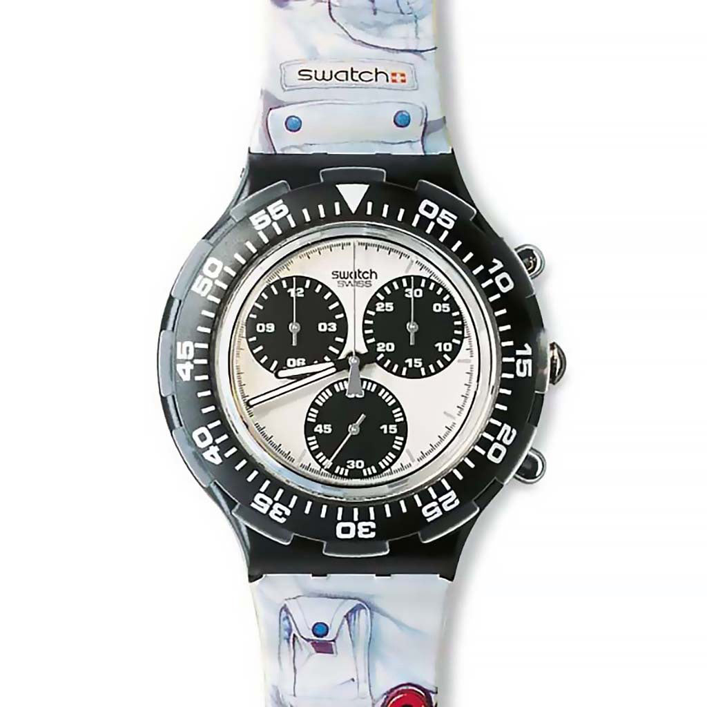 Swatch Aqua Chrono Space Chill SBB101