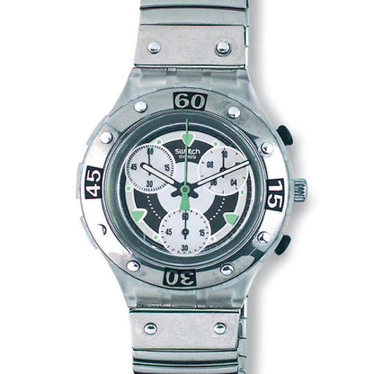 Swatch Midi Aqua Chrono Space Trip SEK107