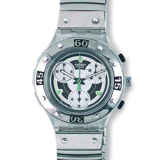 Swatch Midi Aqua Chrono Space Trip SEK107