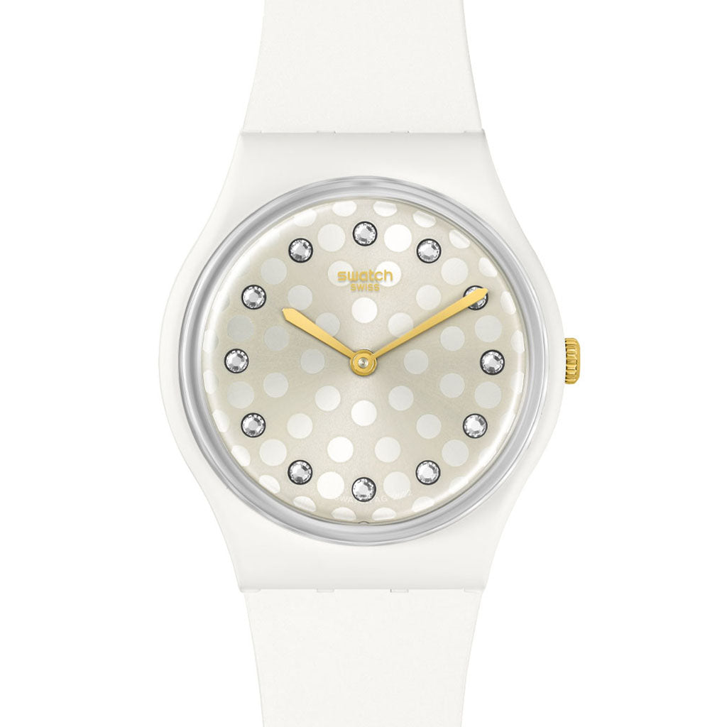 Swatch Gent Bioceramic Sparkle Shine SO31W109