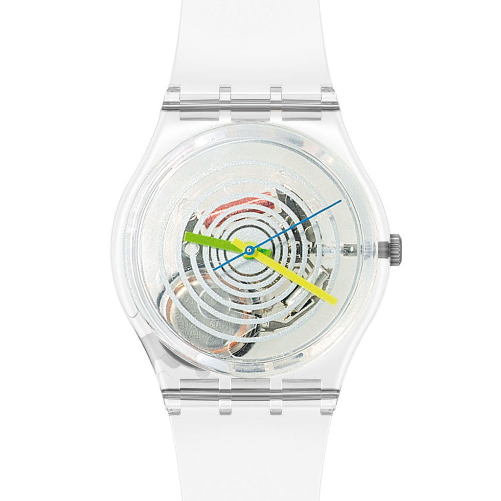 Swatch Gent Spinning Clear GK197K
