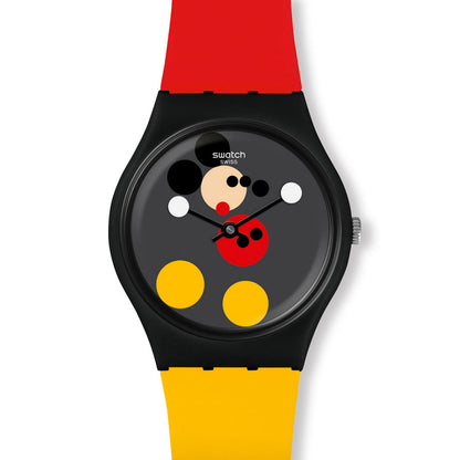 Swatch Gent Special Spot Mickey by Damien Hirst GZ323S